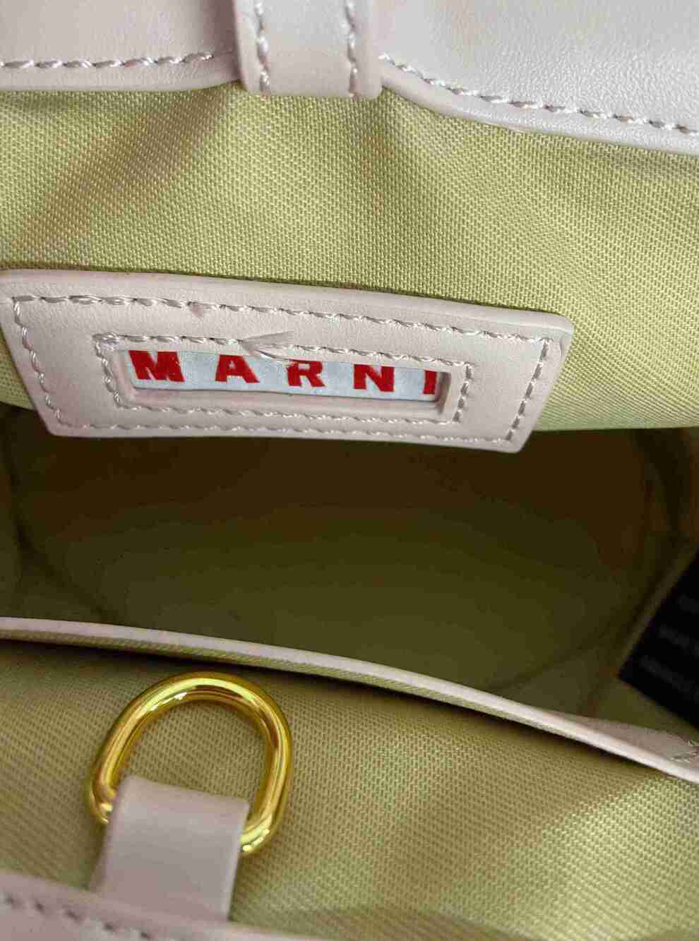 Marni Women's Straw-Pink Shoulder Bag - Picture 4 of 8